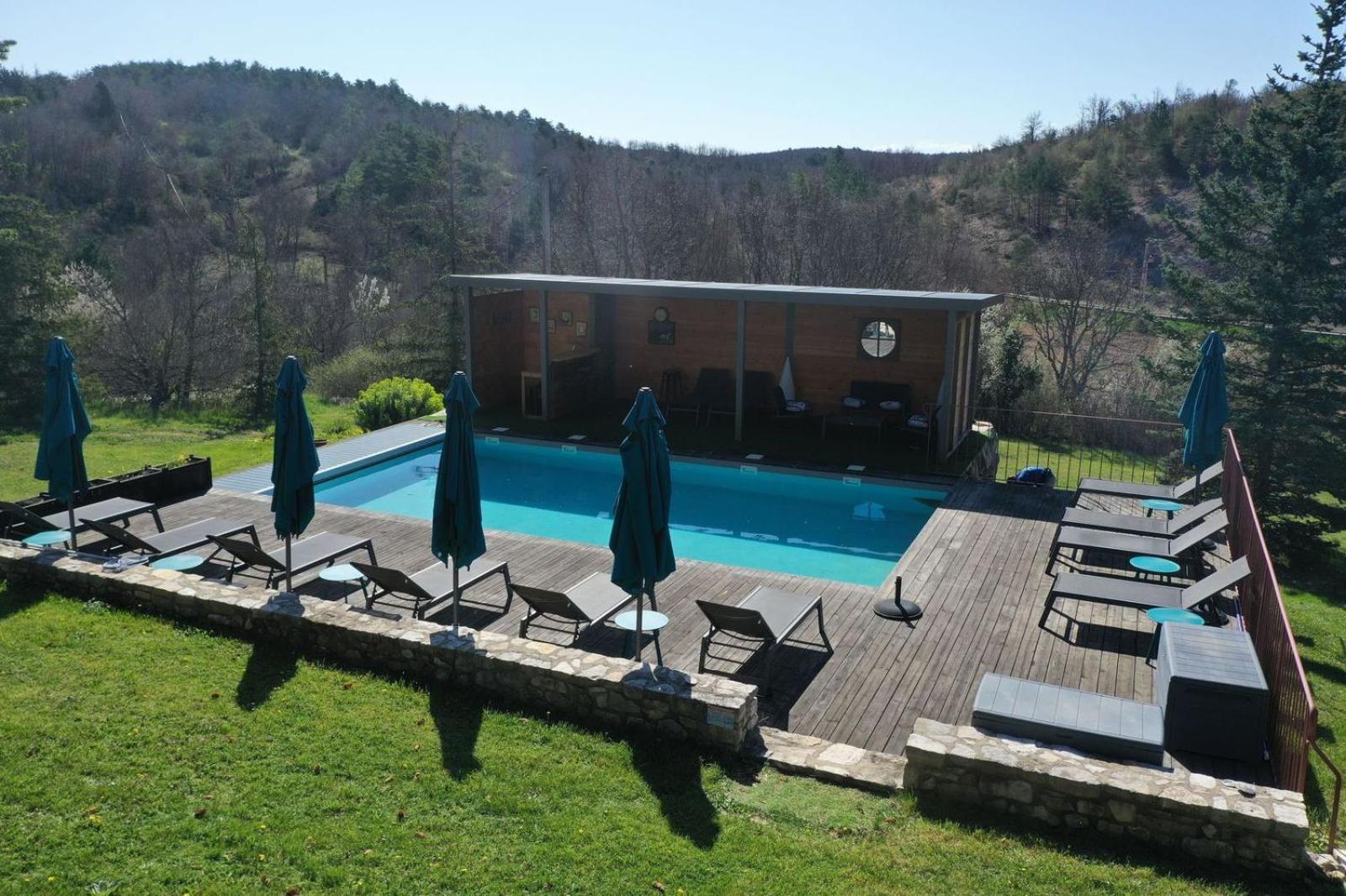Le Domaine De Piedmoure, Gites Et Chambres D'Hotes, Piscine, Terrasses Privatives Sault-de-Vaucluse Exterior photo