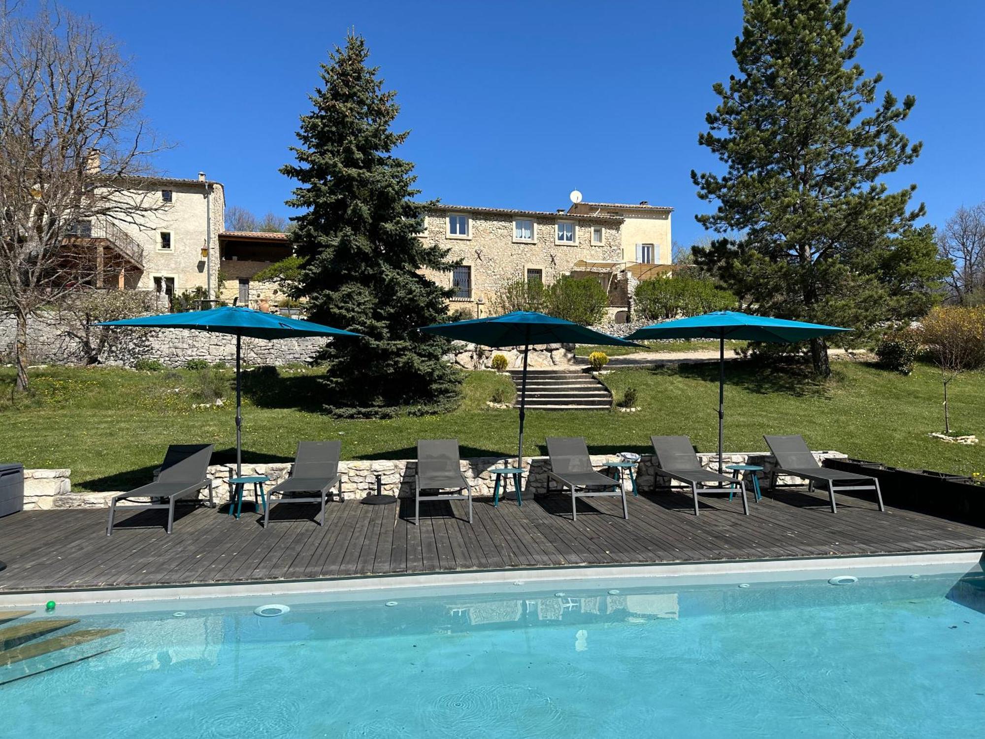 Le Domaine De Piedmoure, Gites Et Chambres D'Hotes, Piscine, Terrasses Privatives Sault-de-Vaucluse Exterior photo